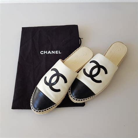 chanel slipper damen|chanel slippers price.